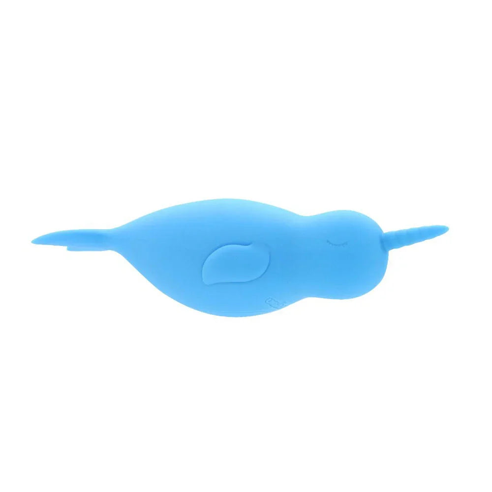 Unihorn of the Sea - Neigh Mo - The Narwhal - USB Rechargeable Dual Motor Stimulator - Take A Peek