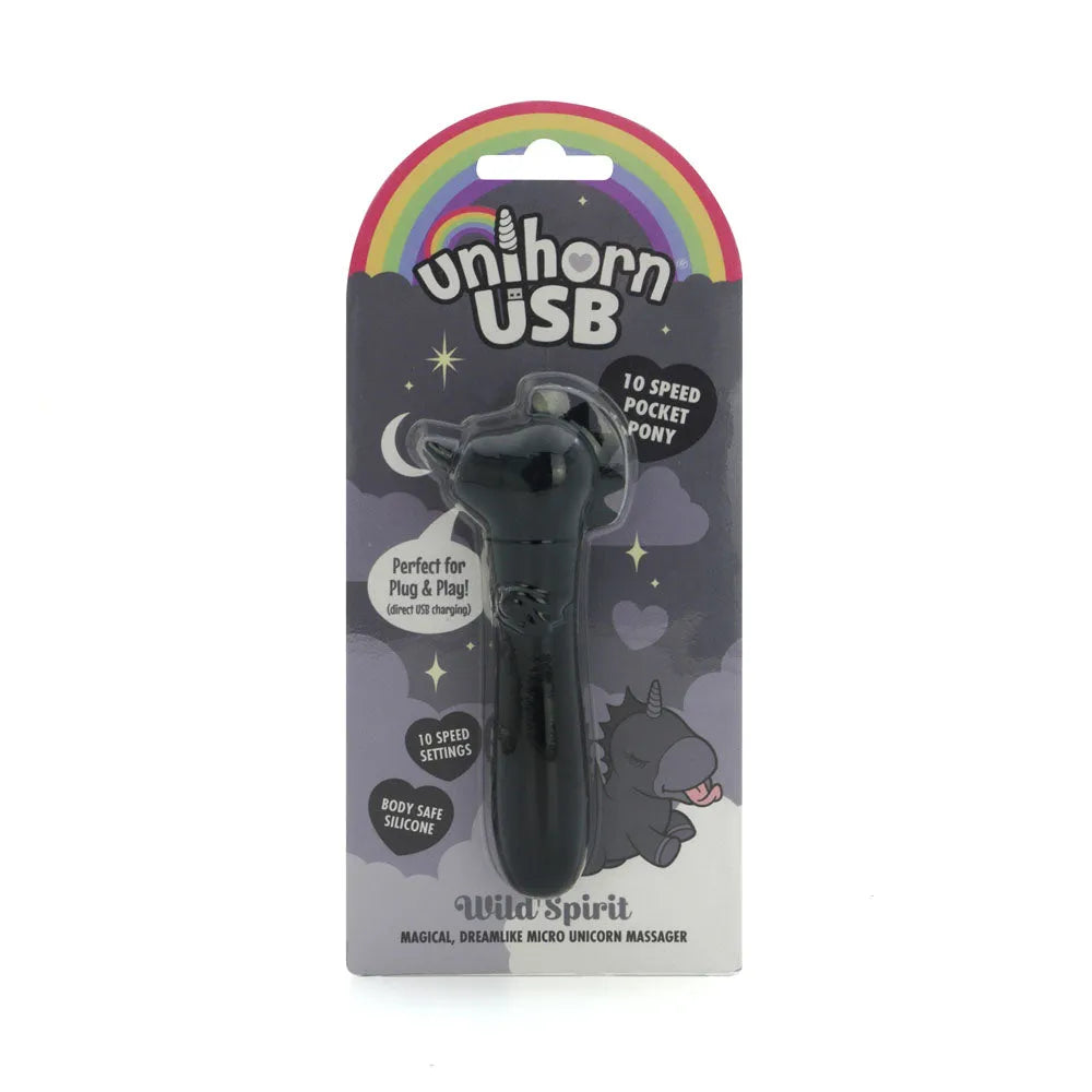 Unihorn - USB Bullet - Wild Spirit - USB Rechargeable Vibrating Bullet - Take A Peek