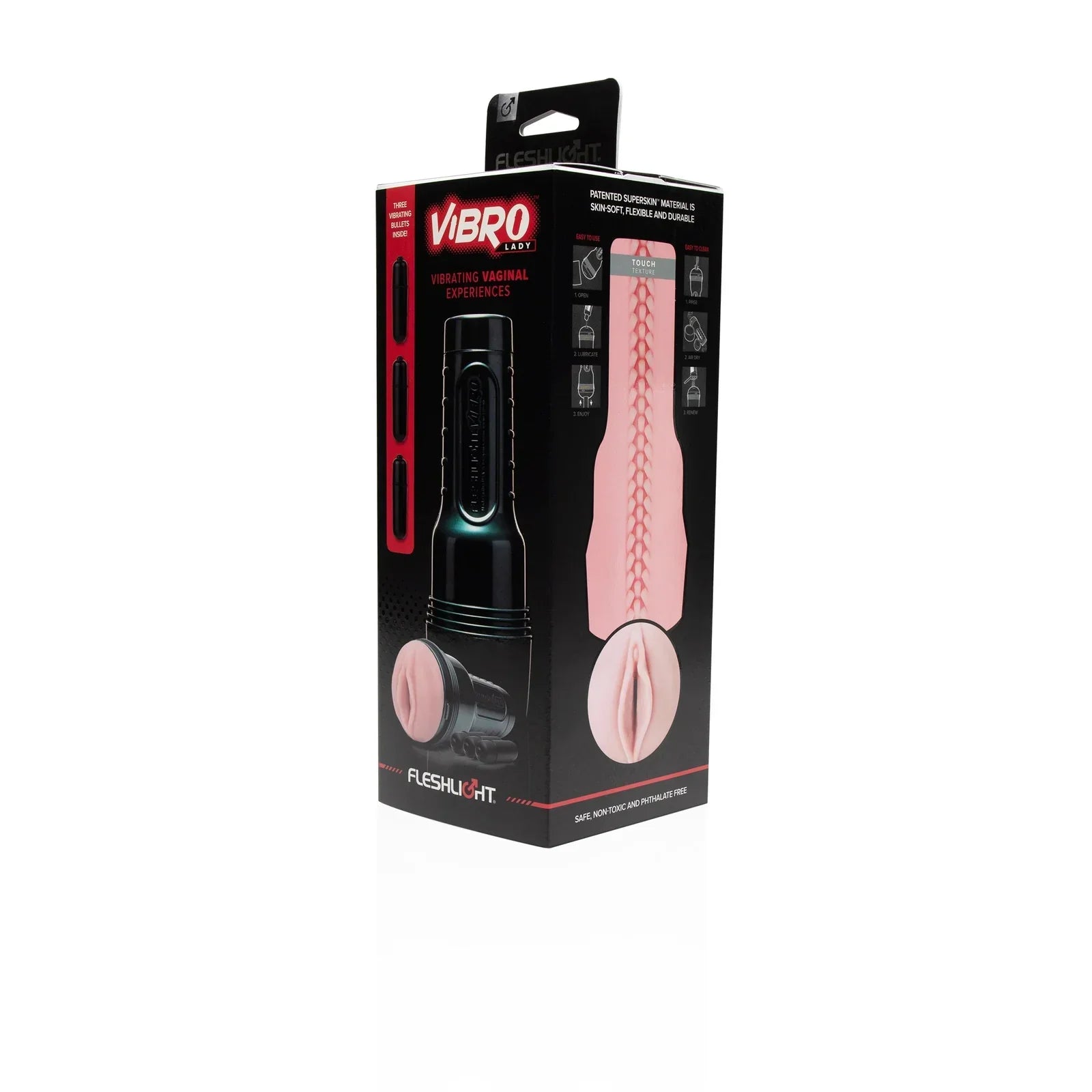 Fleshlight Vibro Pink Lady Touch - Take A Peek