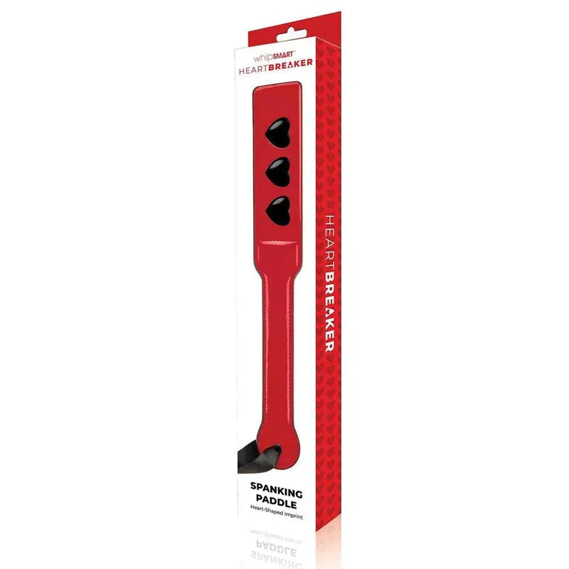 WhipSmart Heartbreaker Spanking Paddle - Take A Peek