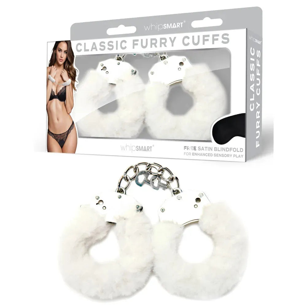 WhipSmart Classic Furry Cuffs - - Take A Peek