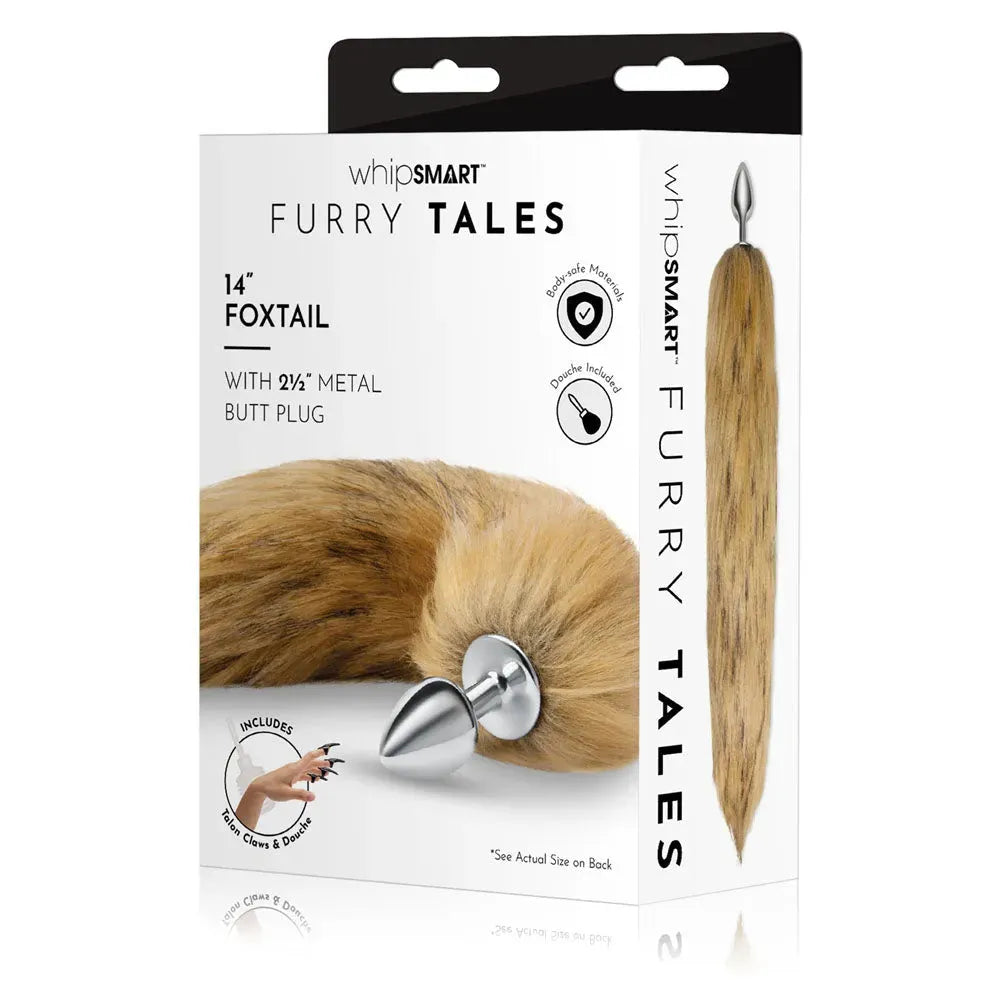 WhipSmart Furry Tales 14 Inch Fox Tail - Take A Peek