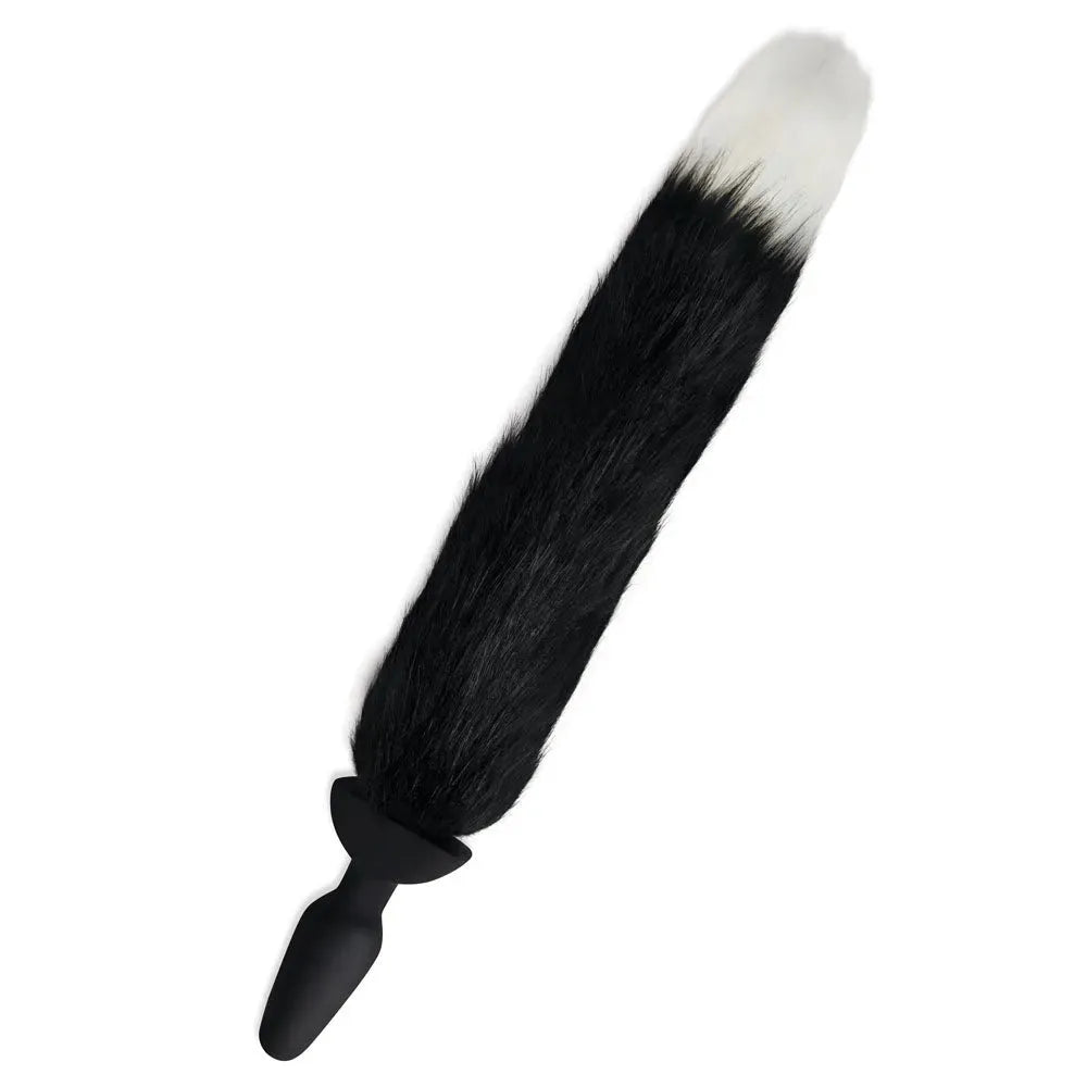 WhipSmart Furry Tales Silicone Foxtail Rechargeable Butt Plug - Take A Peek