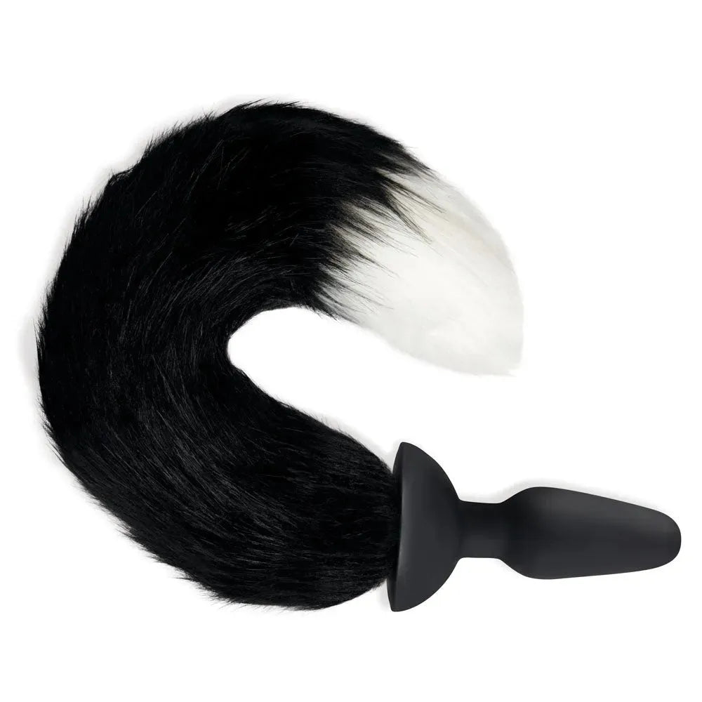 WhipSmart Furry Tales Silicone Foxtail Rechargeable Butt Plug - Take A Peek