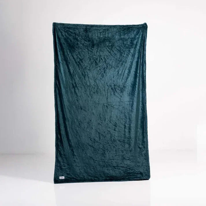 Furlush Splash Blanket Small Emerald Green - Take A Peek