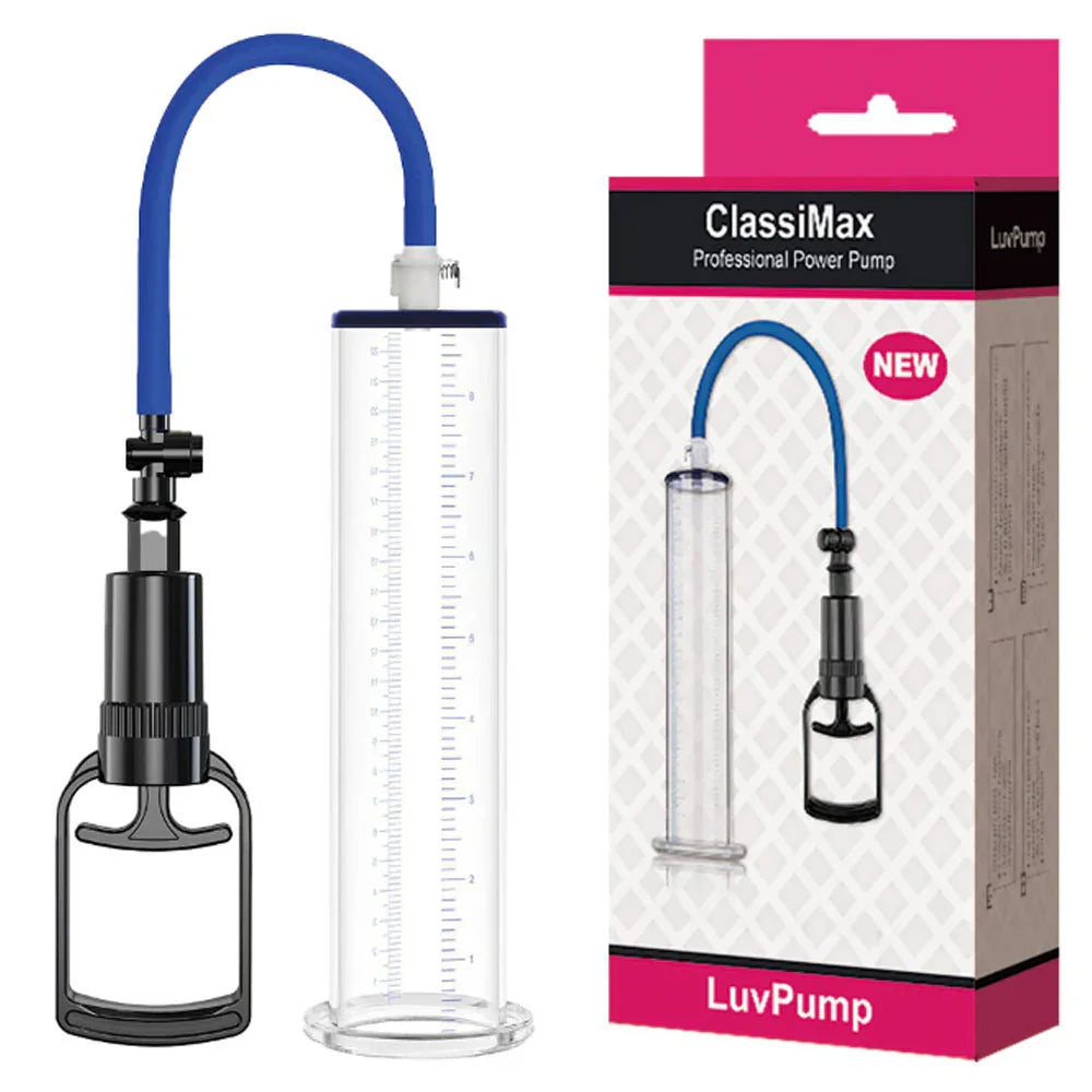 LuvPump ClassiMax XL Professional Power Pump - Extra Large Penis Pump - Take A Peek