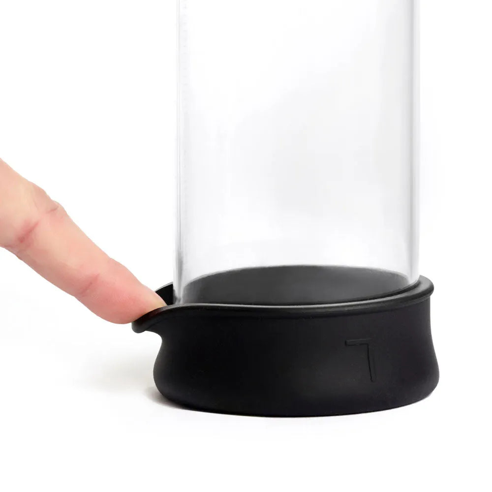 LuvPump ClassiXtra Advanced Power Pump - Penis Pump with Pressure Gauge - Take A Peek