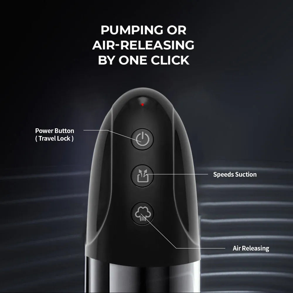 LuvPump Automatic Penis Pump - USB Rechargeable Automatic Penis Pump - Take A Peek