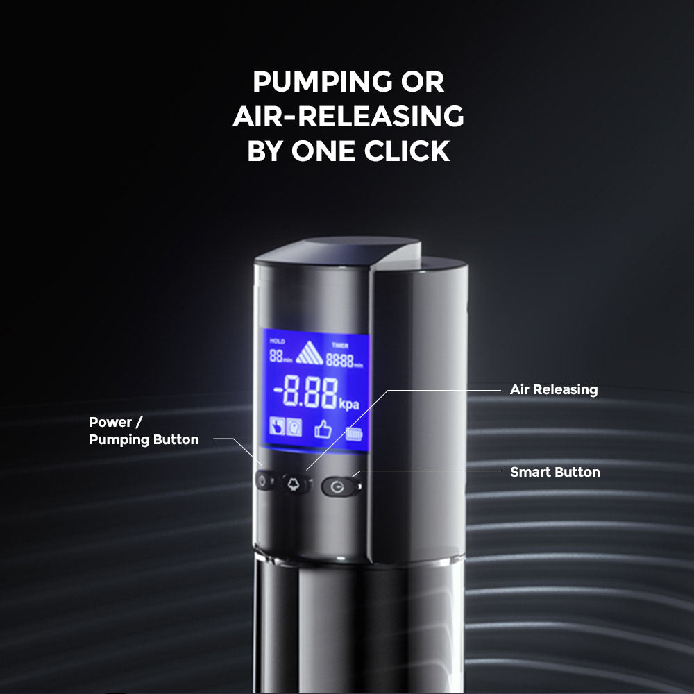 LuvPump Smart Penis Pump - USB Rechargeable Automatic Penis Pump - Take A Peek