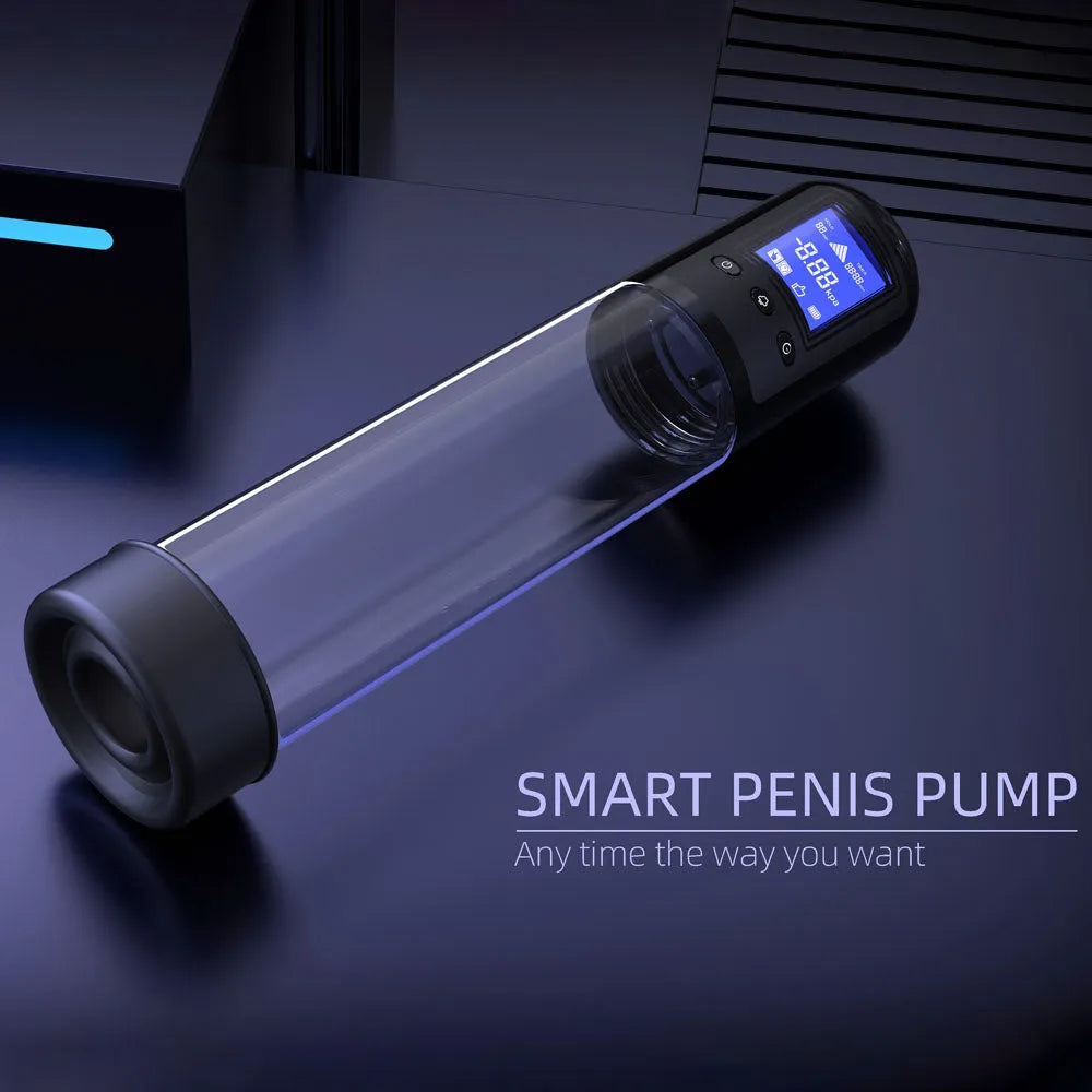 LuvPump Smart Penis Pump - USB Rechargeable Automatic Penis Pump - Take A Peek