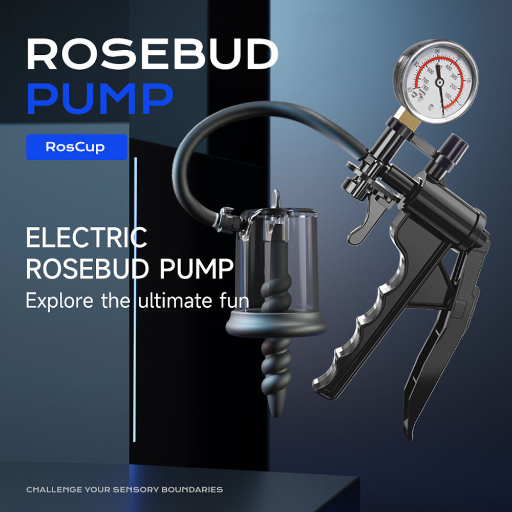 LuvPump Rosebud Pump - Manual Anal Pump