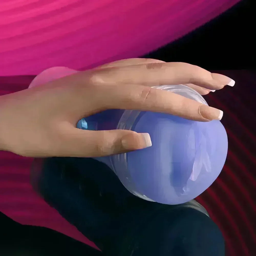 Zero Tolerance POP ON THE GLOW - Glow in Dark Vagina Stroker - Take A Peek