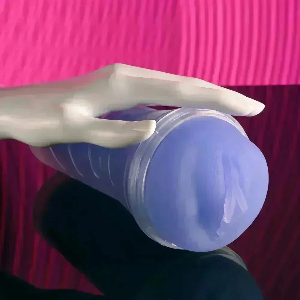 Zero Tolerance POP ON THE GLOW - Glow in Dark Vagina Stroker - Take A Peek