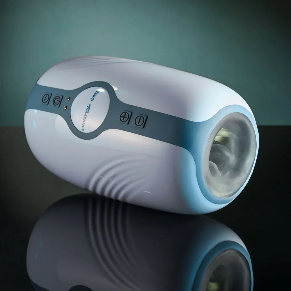 Zero Tolerance TOUCHDOWN - 15 cm USB Rechargeable Vibrating & Tightening Stroker - Take A Peek