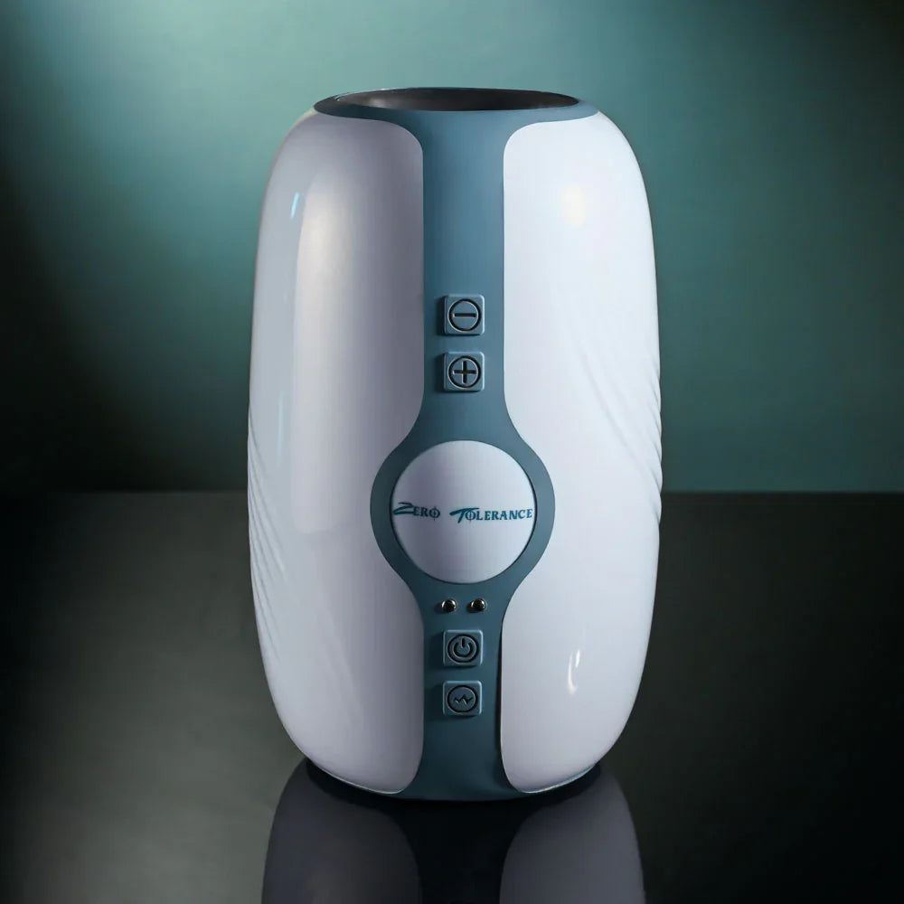 Zero Tolerance TOUCHDOWN - 15 cm USB Rechargeable Vibrating & Tightening Stroker - Take A Peek