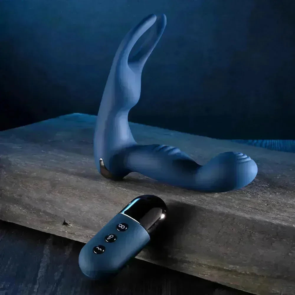 Zero Tolerance BY ALL MEANS - 13.4 cm USB Rechargeable Prostate Massager with Cock Ring - Take A Peek
