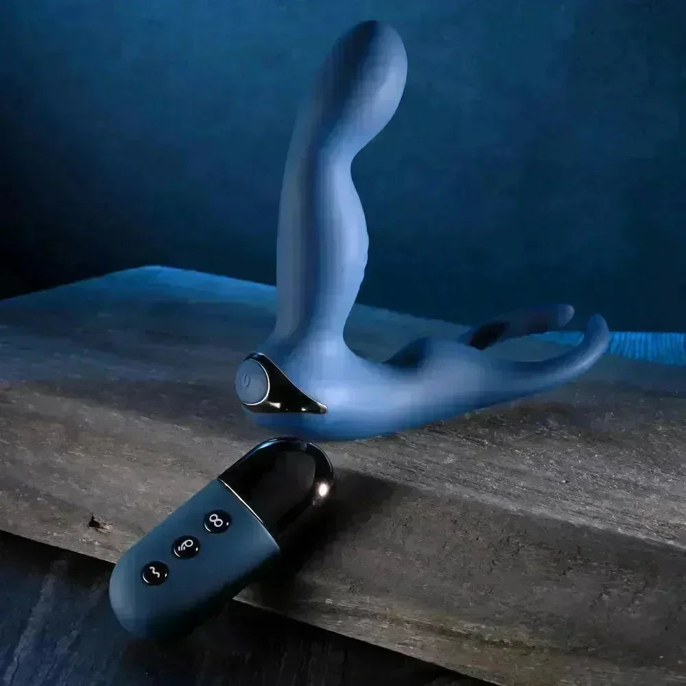 Zero Tolerance BY ALL MEANS - 13.4 cm USB Rechargeable Prostate Massager with Cock Ring - Take A Peek
