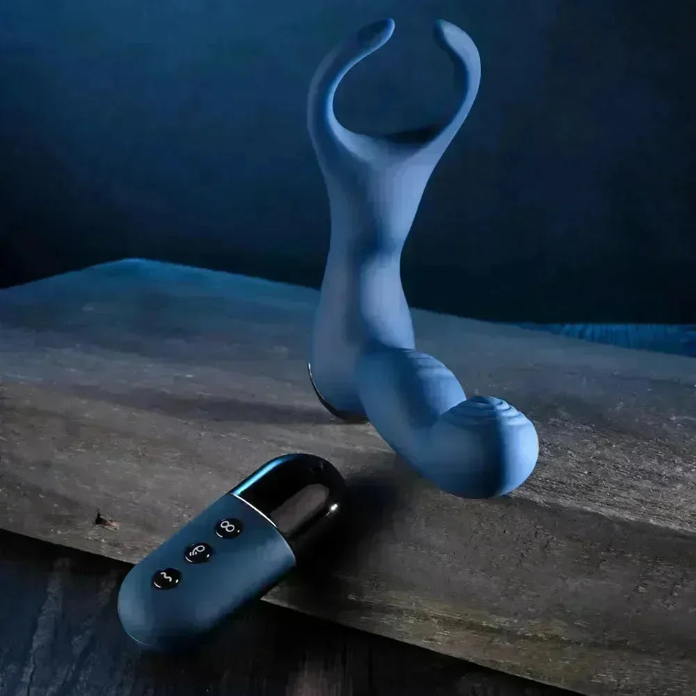 Zero Tolerance BY ALL MEANS - 13.4 cm USB Rechargeable Prostate Massager with Cock Ring - Take A Peek