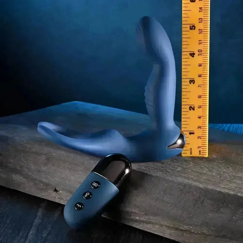 Zero Tolerance BY ALL MEANS - 13.4 cm USB Rechargeable Prostate Massager with Cock Ring - Take A Peek