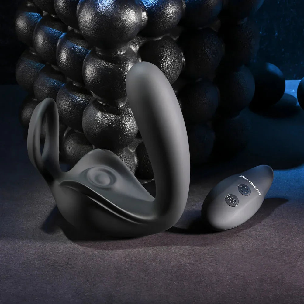 Zero Tolerance BALLIN OUT - USB Rechargeable Prostate Massager with Cock Ring and Wireless Remote - Take A Peek