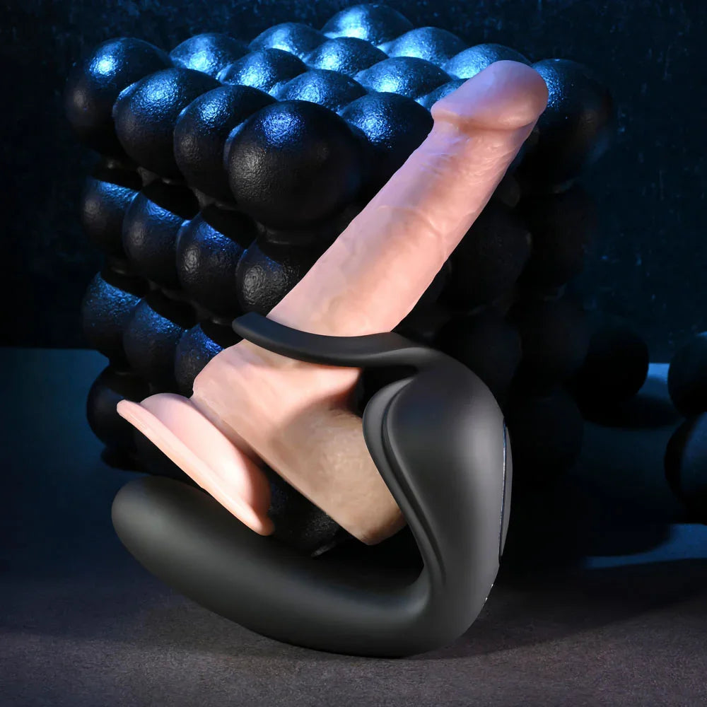 Zero Tolerance BALLIN OUT - USB Rechargeable Prostate Massager with Cock Ring and Wireless Remote - Take A Peek