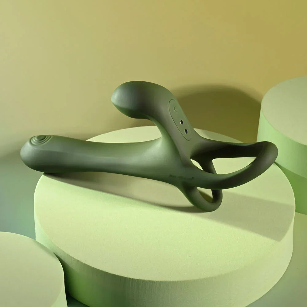 Zero Tolerance STRAP, TAP & GO - USB Rechargeable Vibrating & Tapping Penis Sleeve with Wireless Remote - Take A Peek
