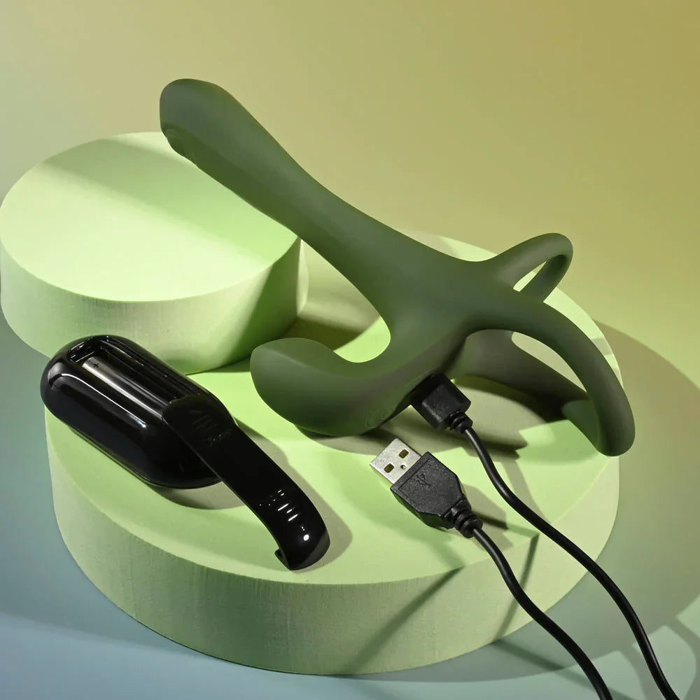 Zero Tolerance STRAP, TAP & GO - USB Rechargeable Vibrating & Tapping Penis Sleeve with Wireless Remote - Take A Peek