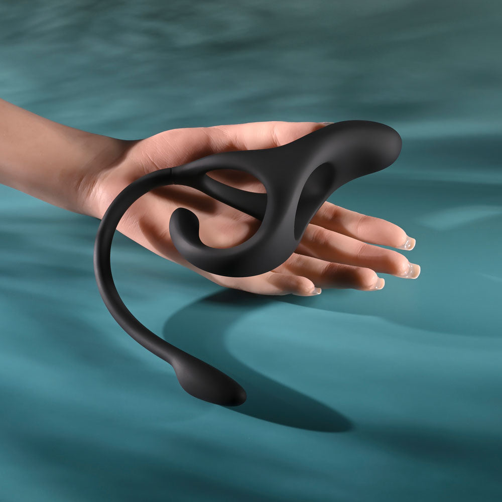 Zero Tolerance ALL THE BASES - USB Rechargeable Vibrating Cock Ring with Wireless Remote - Take A Peek