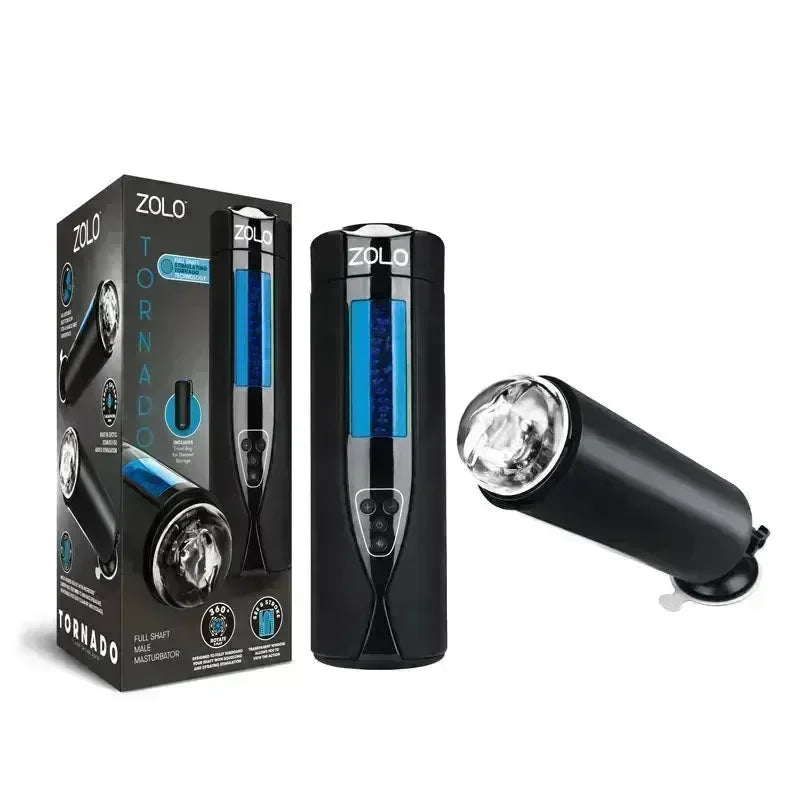 Zolo Tornado - USB Rechargeable Auto Masturbator - Take A Peek