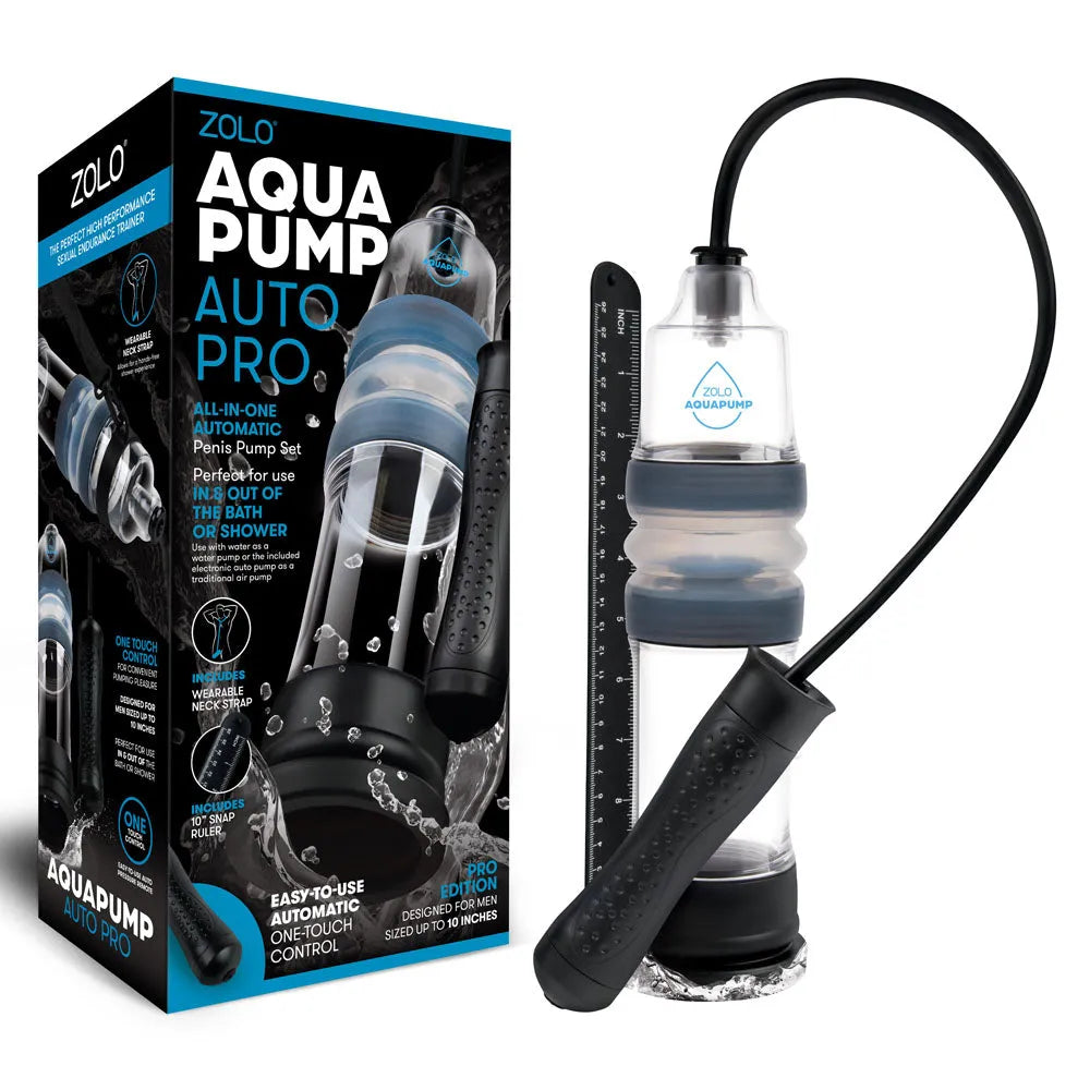 Zolo Aquapump Auto Pro - Auto Water Penis Pump - Take A Peek