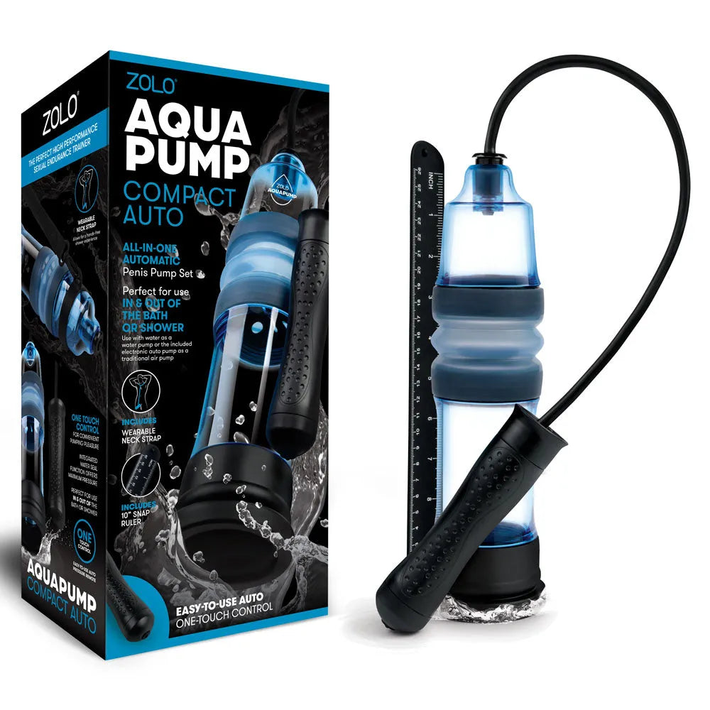 Zolo Aquapump Compact Auto - Auto Water Penis Pump - Take A Peek