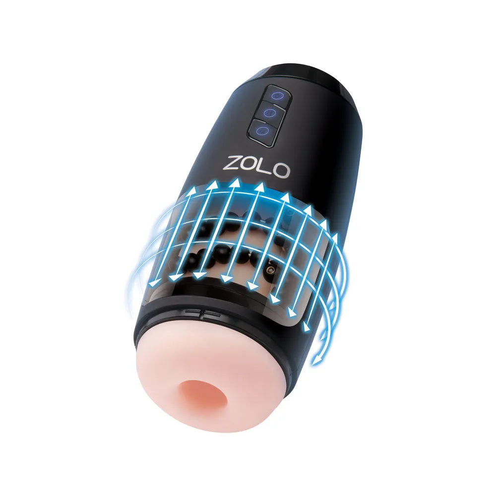 Zolo Upstroke - USB Rechargeable Auto Thrusting Masturbator - Take A Peek