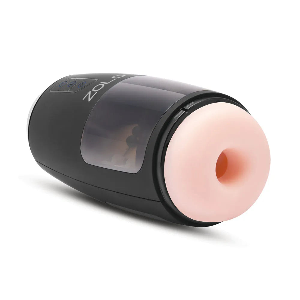 Zolo Upstroke - USB Rechargeable Auto Thrusting Masturbator - Take A Peek