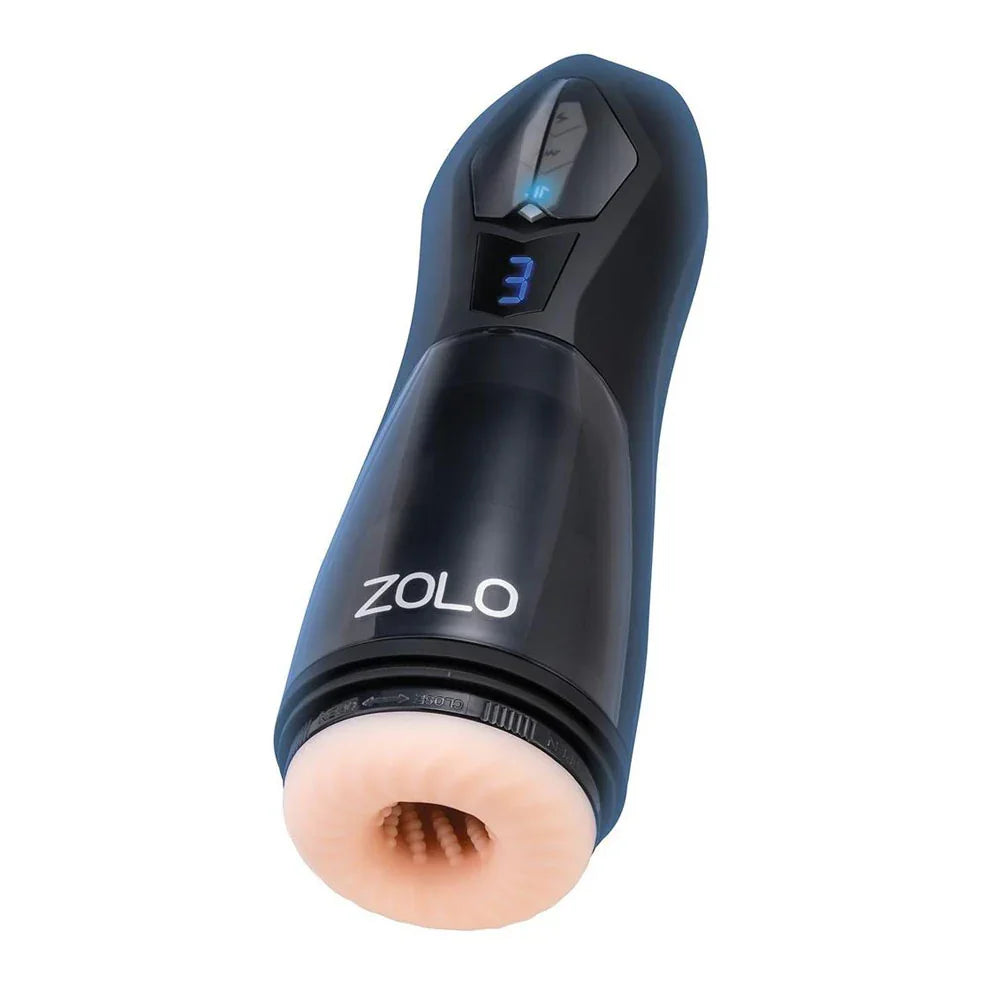 Zolo Lift Off - USB Rechargeable Vibrating and Thrusting Auto Stroker - Take A Peek