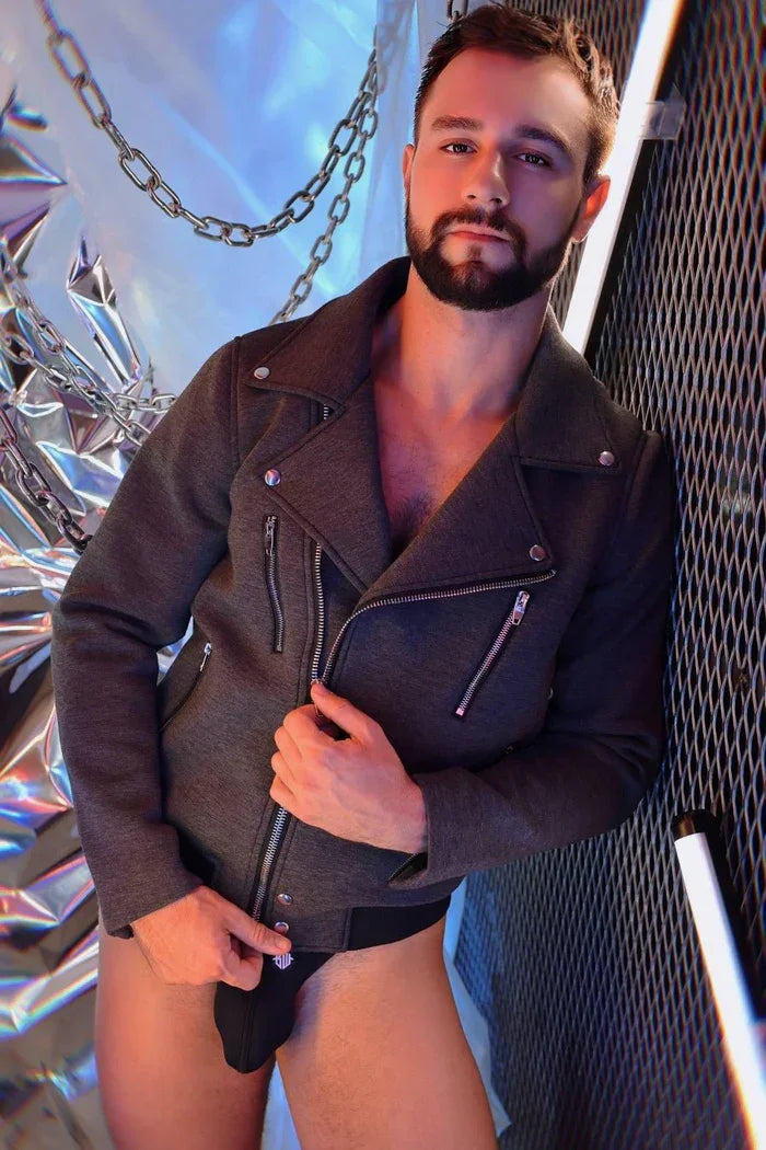ALPHA BIKER JACKET - Take A Peek
