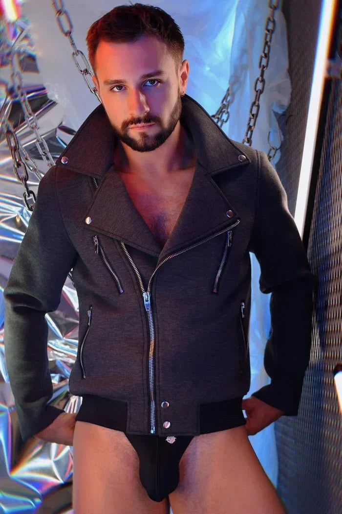 ALPHA BIKER JACKET - Take A Peek