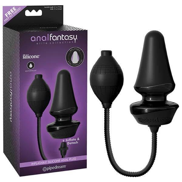 Anal Fantasy Elite Collection Inflatable Silicone Butt Plug - Take A Peek