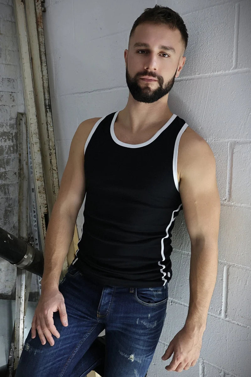 Bare Essentials Rib Tank - Take A Peek