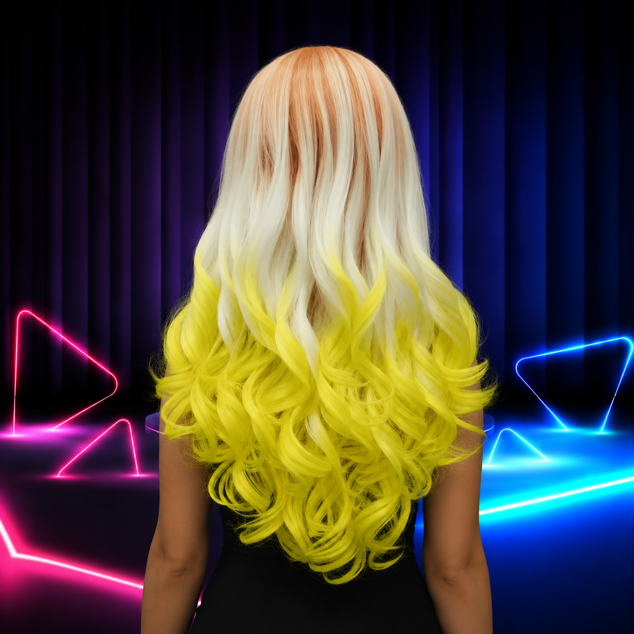 Premium lace front wig for drag queens in Australia with natural hairline and volume.