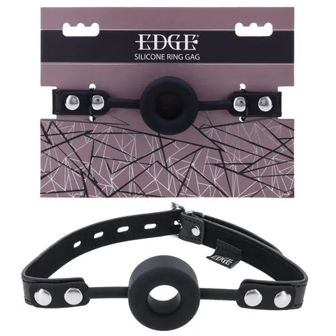 EDGE Silicone Ring Gag - Mouth Restraint - Take A Peek