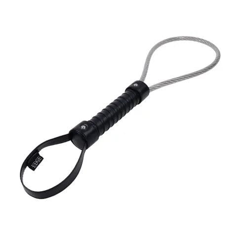 EDGE Metal Loop Spanker - Metal Spanker Whip - Take A Peek