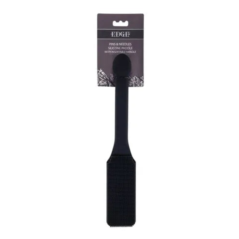 EDGE Pins & Needles Silicone Paddle - Spanking Paddle with Insertable Handle - Take A Peek