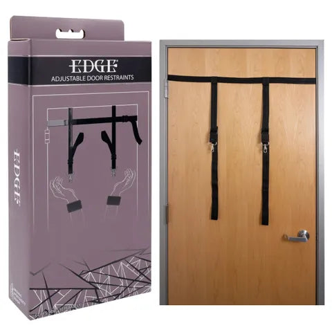 EDGE Adjustable Door Restraints - Restraints (Cuffs not included) - Take A Peek