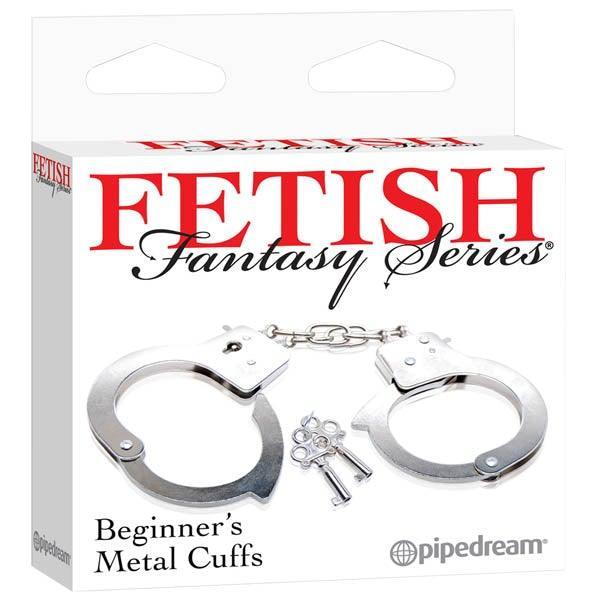 Fetish Fantasy Series Beginner's Metal Cuffs - Take A Peek