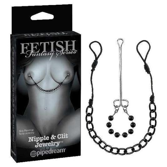 Fetish Fantasy Series Limited Edition Nipple & Clit Jewelry - Take A Peek