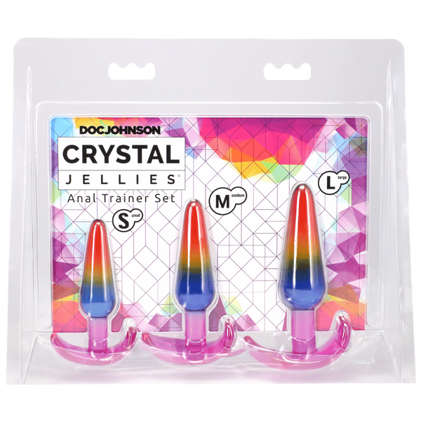Anal Trainer Set - Rainbow - S/M/L (Rainbow)-0289-25-CD