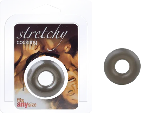 Stretchy Cockring (Smokey)-06-071SMK-BCD