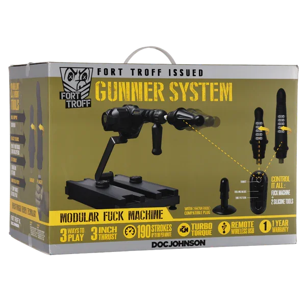 Gunner System - 3-In-1 Modular Fuck Machine-1100-00-BX