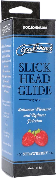 Slick Head Glide - Strawberry - 4 Oz.-1361-03-BX