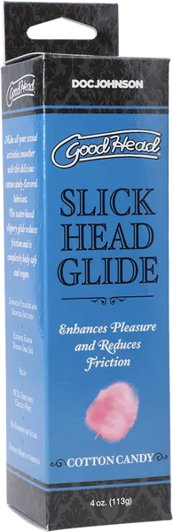 Slick Head Glide - Cotton Candy - 4 Oz. - Take A Peek